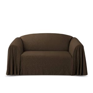 Luxurious Chocolate Brown Sofa Cover